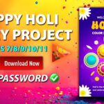 Happy Holi Story Project FREE Download For EDIUS 11