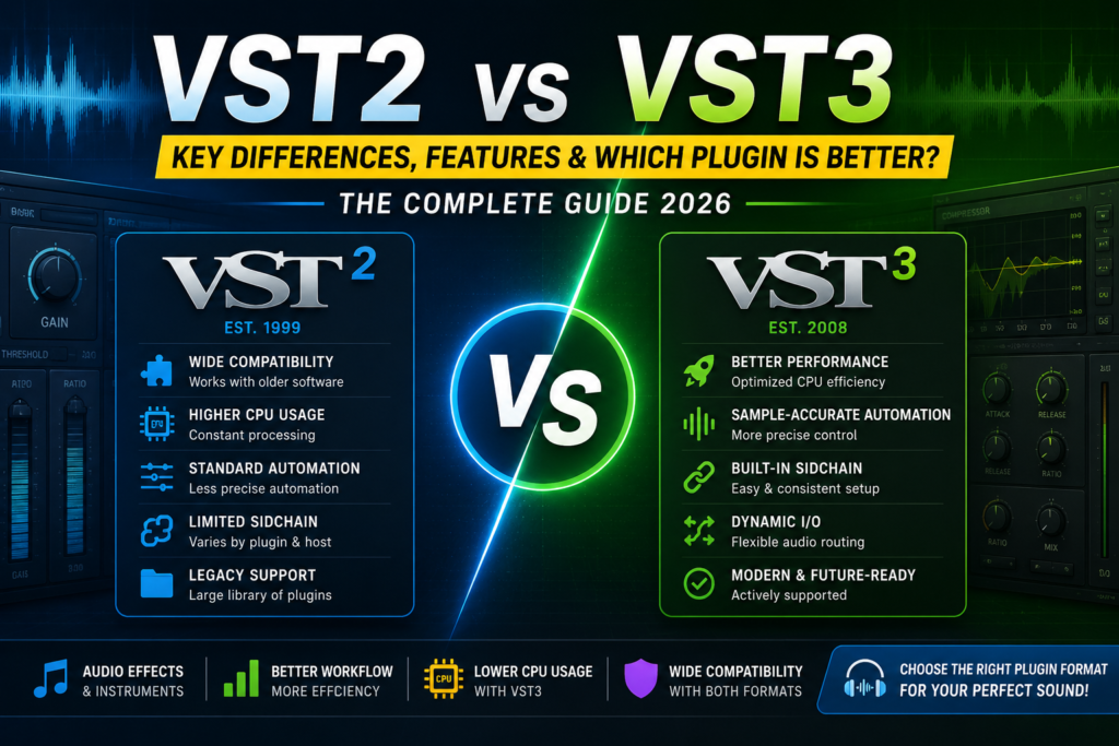 Difference Between VST2 and VST3 Plugins: Which One Should You Use in 2026?