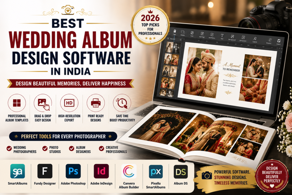 Best Wedding Album Design Software in India (2026): Top Tools for Professional Album Designers